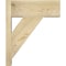 Ekena Millwork Traditional Block Rough Sawn Outlooker, Douglas Fir, 8"W x 20"D x 24"H OUT08X20X24TRA05RDF - alternate 3